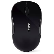 Мышь A4Tech G3-300NS черный оптич. 1200dpi silent беспров. USB для ноутбука 2but