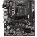Материнская плата MSI A520M PRO Soc-AM4 AMD A520 2xDDR4 mATX AC`97 8ch(7.1) GbLAN RAID+VGA+HDMI+DP