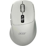 Мышь Acer OMR503 светло-серый оптич. 3200dpi silent беспров. BT/Radio USB 4but (ZL.MCE11.01C)