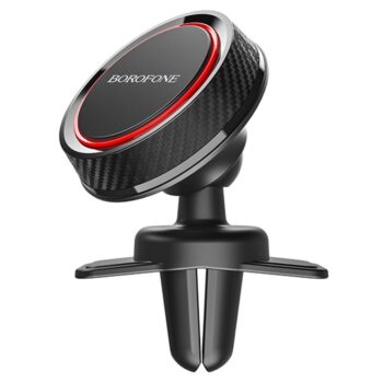 Держатель BOROFONE BH12 чёрный-красный