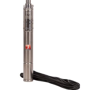Скважинный насос DWS-3-75, винтовой,диаметр3",500 Вт,1600 л/ч,напор 75 м// Denzel