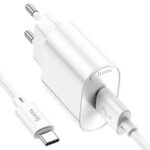 Сетевое зарядное устройство HOCO C109A PD20W+QC3.0 Type-C Type-C белый