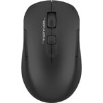 Мышь A4Tech Fstyler FG16CS Air черный оптич. 2000dpi silent беспров. USB для ноутбука 4but (FG16CS A