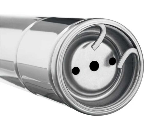 be6196f9200b65e82ce4fd647b0d08c9.jpg ЗУБР 1300 Вт, 155 м напор, скважинный винтовой насос, корпус из нержавеющей стали (НСВ-100-155)