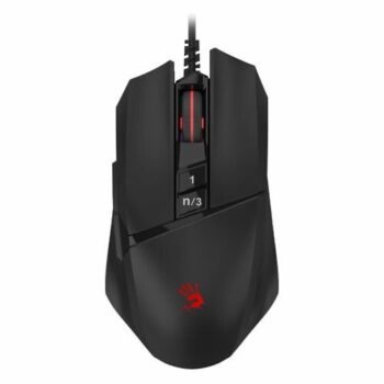 Мышь A4Tech Bloody W65 Max Mini черный оптич. 12000dpi USB 9but (W65 MAX MINI HONEYCOMB)