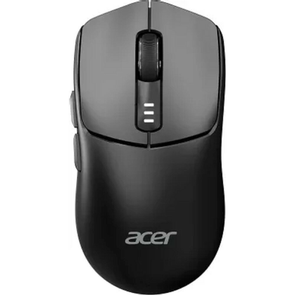 c78031b591d5380d8518429bf5980202.jpg Мышь Acer OMR312 черный оптич. 3200dpi беспров. BT/Radio USB 5but (ZL.MCECC.035)