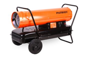 Калорифер дизельный PATRIOT DTC-629, 62 кВт, 1500 мᵌ/ч, термостат, колеса.