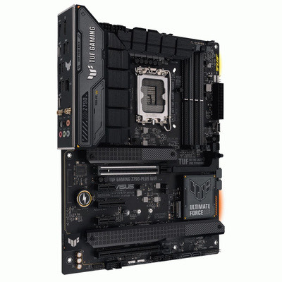 d3664ff6b72104bcb7e4815433a34167.jpg Материнская плата Asus TUF GAMING Z690-PLUS WIFI Soc-1700 Intel Z690 4xDDR5 ATX AC`97 8ch(7.1) 2.5Gg