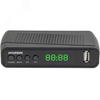 Ресивер DVB-T2 Hyundai H-DVB520 черный