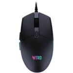 Мышь Acer Nitro OMW400 черный оптич. 6400dpi USB 6but (ZL.MCEEE.02U)
