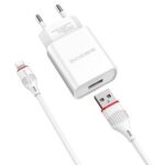 Сетевое зарядное устройство RECRSI BA20A Lightning белый