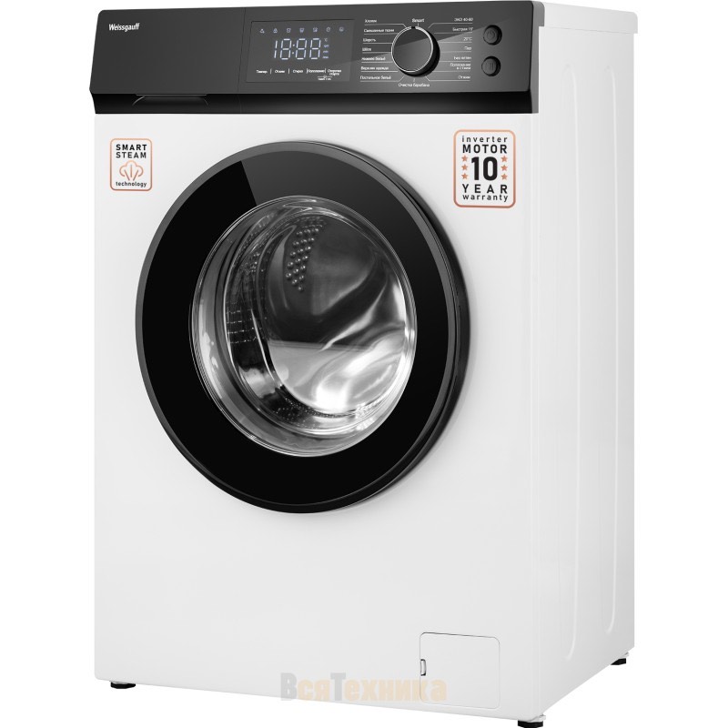 dc365157bcbf4f21cea2bae5fde7ead4.jpg Стиральная машина Weissgauff WM 45127 Inverter Steam Color Touch