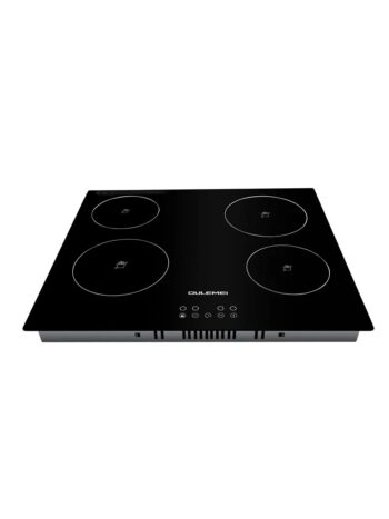 Электрическая варочная панель OULEMEI OLM-DTH001, керамическая, 4 конфорки, настольная, черная