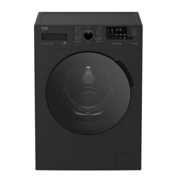 Стиральная машина Beko WSPE7612A кл.:A фронт. макс.:7кг антрацит инвертор