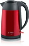 Чайник Bosch TWK3P424 1.7л. 2400Вт красный (металл)