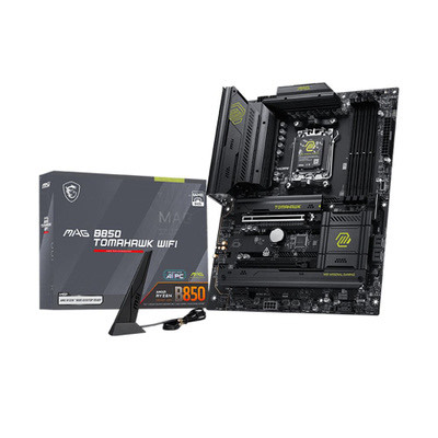 edb6778f99ea19e61bd1fa3afccf2375.jpg Материнская плата MSI MAG B650 TOMAHAWK WIFI Socket AM5 AMD B650 4xDDR5 ATX AC`97 8ch(7.1) 2.5Gg RAI