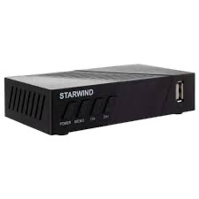 Ресивер DVB-T2 Starwind CT-140 черный