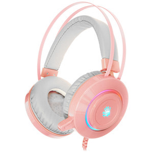 Наушники с микрофоном A4Tech Bloody G521 розовый 2.3м мониторные USB (G521 ( PINK ))