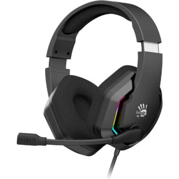 Наушники с микрофоном A4Tech Bloody MR590 Sports черный 1.5м мониторные BT/Radio/3.5mm (MR590 + WIRE