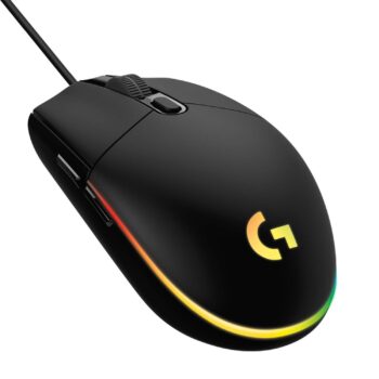 LOGITECH Мышь игровая проводная G203 - черный