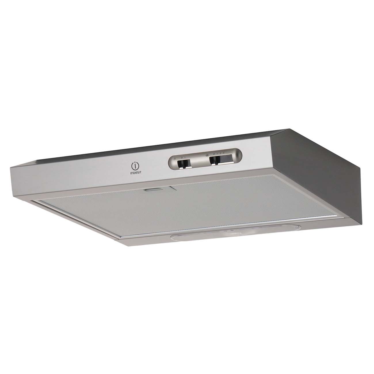 35b0a0b701533c6d58bda6b811ad3358.jpg Вытяжка козырьковая Indesit ISLK 66 LS X нержавеющая сталь управление: ползунк.