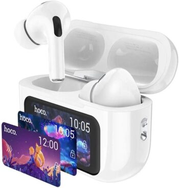 Наушники беспроводные внутриканальные HOCO EW72 Lite c сенсорным экраном белый