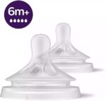 Philips Avent Соска Natural Response для бутылочек (2 шт., с 6 мес.) SCY965/02