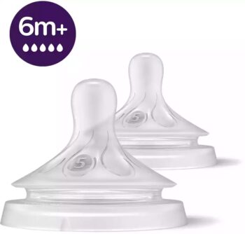 Philips Avent Соска Natural Response для бутылочек (2 шт., с 6 мес.) SCY965/02
