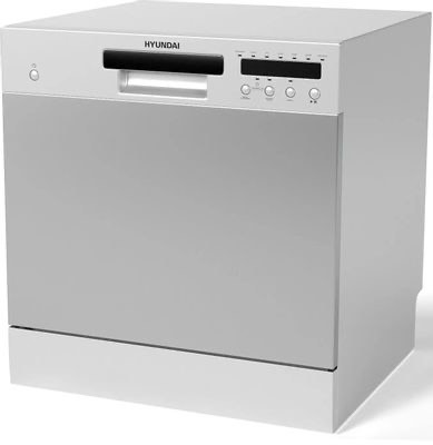 90c3d9ea7c3841db159df7618cbc9a06.jpg Посудомоечная машина 60 см Hyundai DT402 серебристый (компактная)