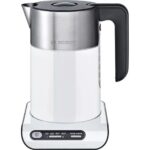 Чайник Bosch TWK8611P 1.5л. 2400Вт белый/серебристый корп.:пластик/металл