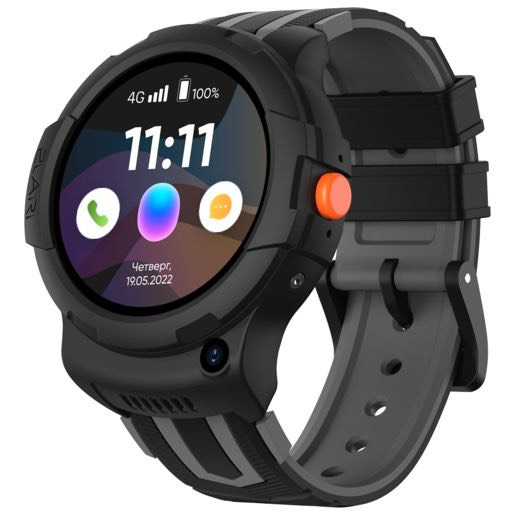 bf9159eae0637a442e9f08fdd602fd53.jpg Смарт-часы Elari 4G Wink Android 8.1. Цвет: черный