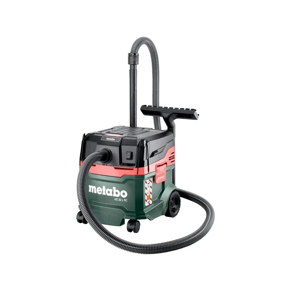 ce1e00148b8686bd8c9ef678569a660b.jpg Строительный пылесос Metabo AS 20 L PC 1200Вт зеленый