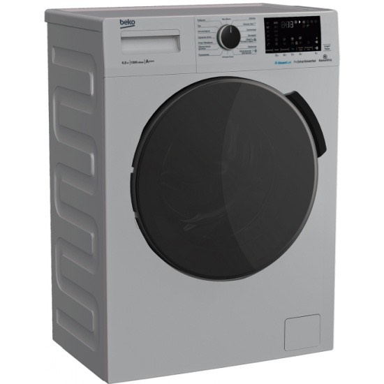 d60e368d9844991e17b6ac5be2db03a8.jpg Стиральная машина Beko (7323110002) WSPE6H616S макс.:6.5кг серебристый