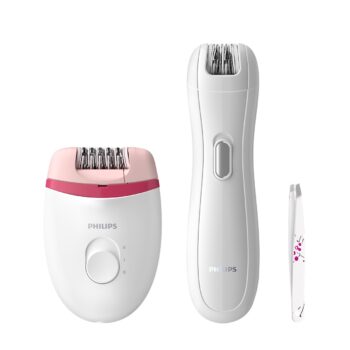 Philips эпилятор Satinelle Essential требуется адаптер BRE235/04 Цвет: белый