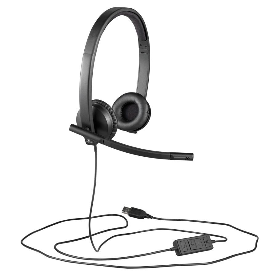 e5862727359b0ec6ddcdf32063fec364.jpg LOGITECH Гарнитура проводная H570e - черная