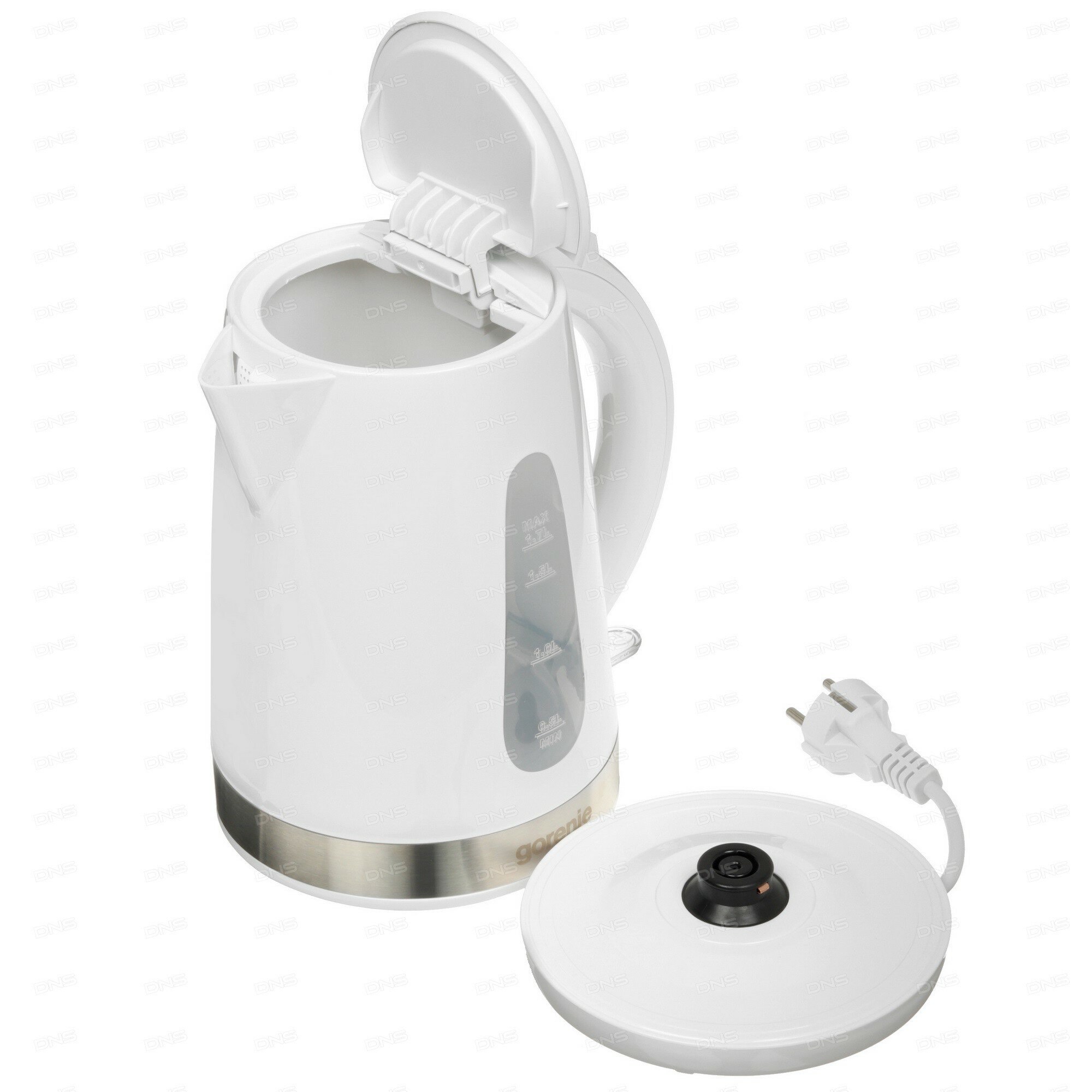 0090707b28f10a2203b82eb9b81dff64.jpg Чайник Gorenje K17W 1.7л. 2400Вт белый