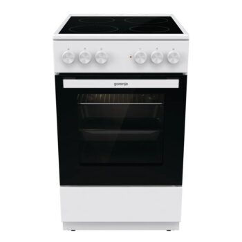Плита Электрическая Gorenje GEC5A21WG-B белый стеклокерамика (без крышки)