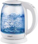 Чайник Vitek VT-WK1045 1.7л. 2200Вт белый корп.:стекло