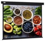 Экран Cactus 150" 187x332см Wallscreen CS-PSW-187X332-BK 16:9 настенно-потолочный рулонный черный