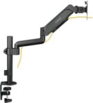 Кронштейн для мониторов ЖК Digma D-MM201 черный 17"-32" макс.9кг крепление к столешнице поворот и на