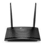 Роутер беспроводной TP-Link TL-MR100 N300 10/100BASE-TX/4G cat.4 черный