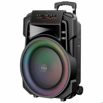 Минисистема Hyundai H-MC1295 черный 35Вт/FM/USB/BT/micro SD