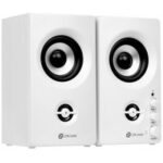 Колонки Оклик OK-605A 2.0 белый 60Вт BT