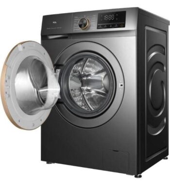 Стиральная машина TCL TWRP-1108W12G2 кл.:A+++ фронт. макс.:8кг серый инвертор