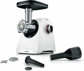 Мясорубка Bosch MFWS609W 2100Вт белый/черный