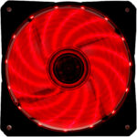 Вентилятор Digma DFAN-LED-RED RGB 120х120x25 черный 3-pin 4-pin (Molex) Ret
