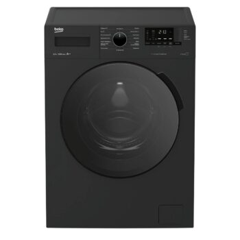 Стиральная машина Beko WSPE6H612A кл.:A фронт. макс.:6.5кг антрацит инвертор