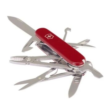 Нож перочинный Victorinox Deluxe Tinker (1.4723) 91мм 17функц. красный карт.коробка