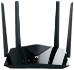 Роутер беспроводной Netis NX10 AX1500 10/100/1000BASE-TX черный