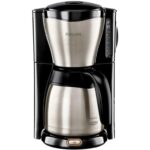 Кофеварка капельная Philips HD7546/20 1000Вт серебристый/черный